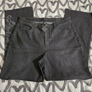 Venezia Charcoal Boot Cut Jeans